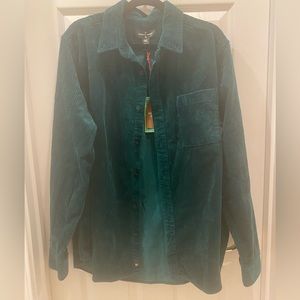 Green Corduroy Shirt